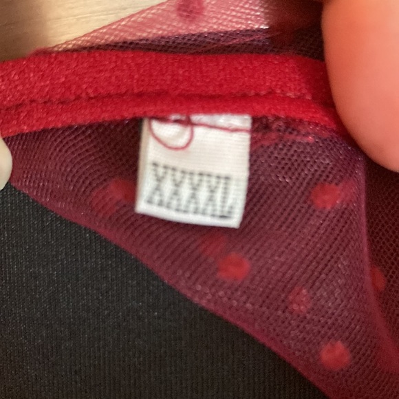 Size XXXXL Red Fit & Flare Dress w Pockets. No Name Brand. Never Worn. - Picture 8 of 10